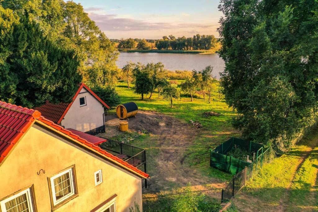 Oderpoint#Sauna#Jacuzzi Gozdowice Екстер'єр фото